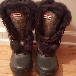 Women's Hunter boots size 6